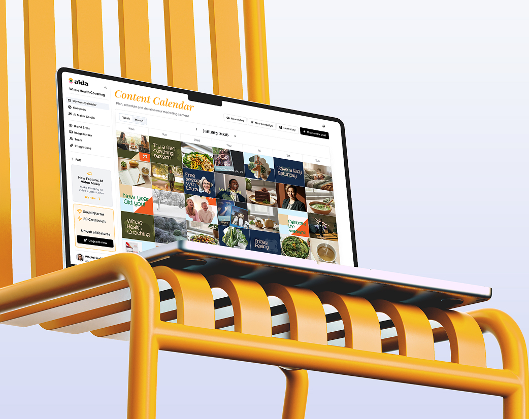 Aida Content Calendar